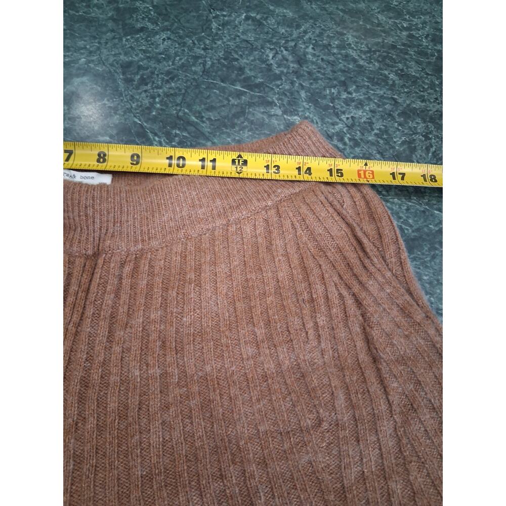 Rag & Bone Maxine Knit Shorts Ribbed X-Fine Merino Wool Lounge Sz M Quiet Luxury - Picture 6 of 11